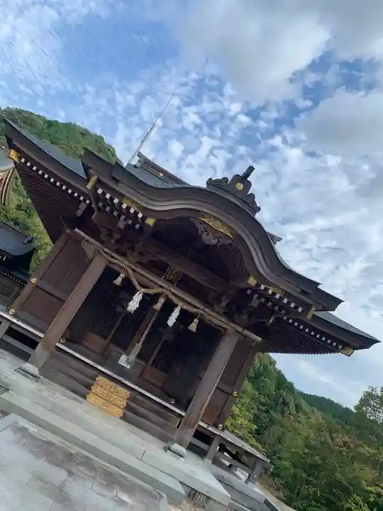 恒冨八幡宮の景色