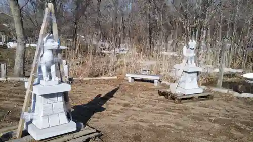 もりおかかいうん神社いわて山奥宮の狛犬