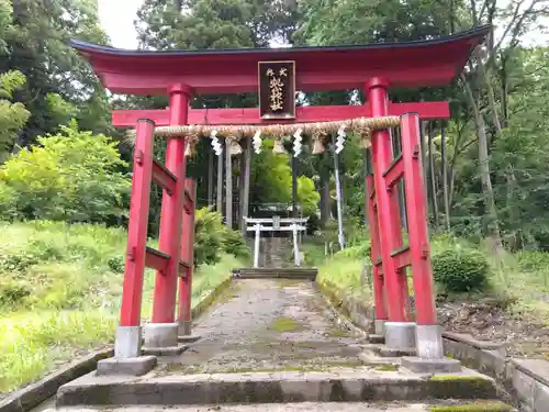 帆山神社の鳥居