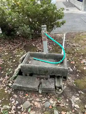 梵天神社の手水舎