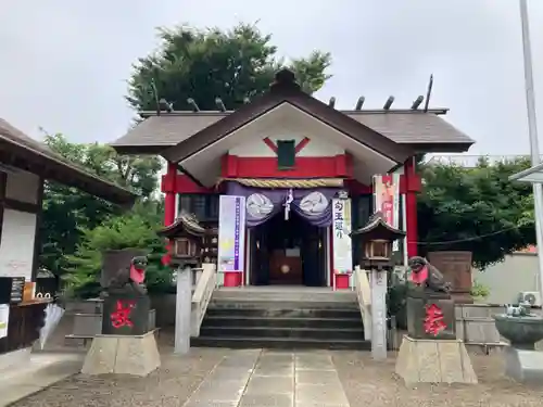 元郷氷川神社の本殿