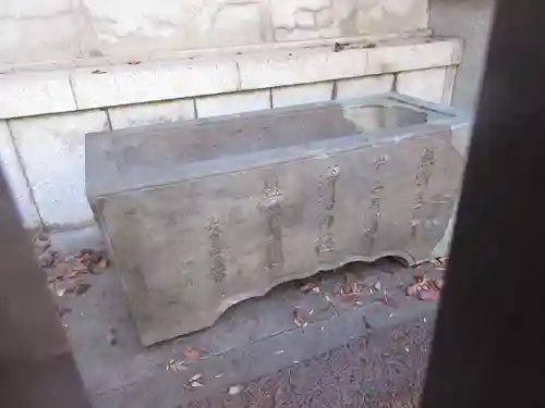 熊野神社の手水舎