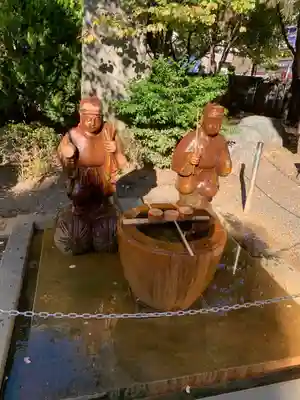 亀戸 香取神社の手水舎