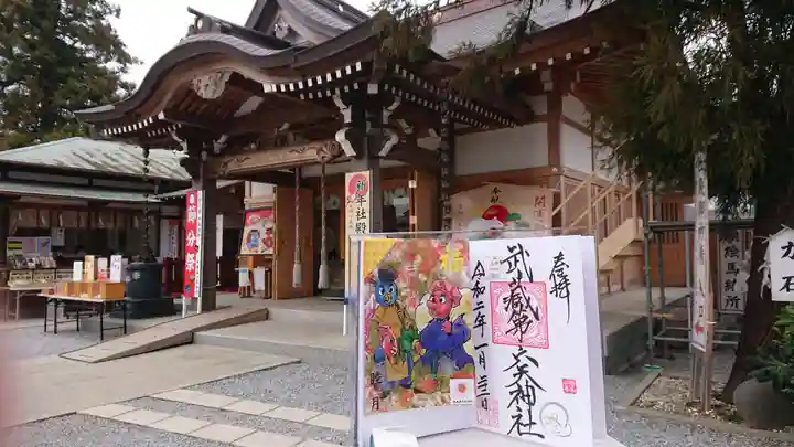 武蔵第六天神社の本殿・本堂