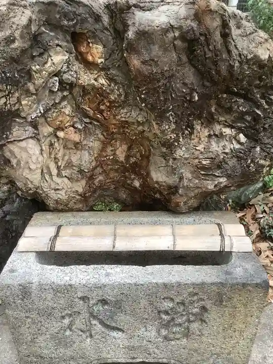 島田神社の手水舎