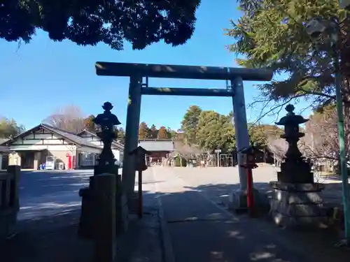 常陸第三宮　吉田神社の鳥居