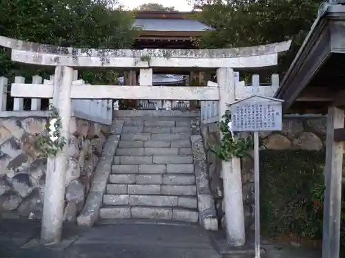 檜尾神社の鳥居