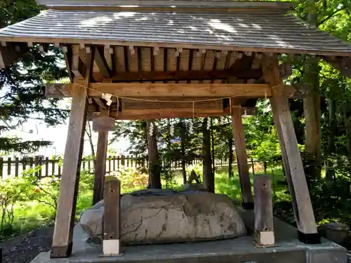 和寒神社の手水舎