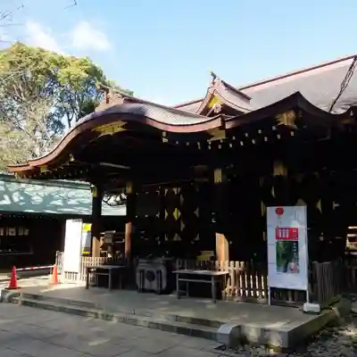 渋谷氷川神社の本殿・本堂