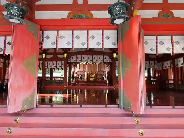 長田神社の本殿・本堂