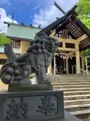 月寒神社の狛犬