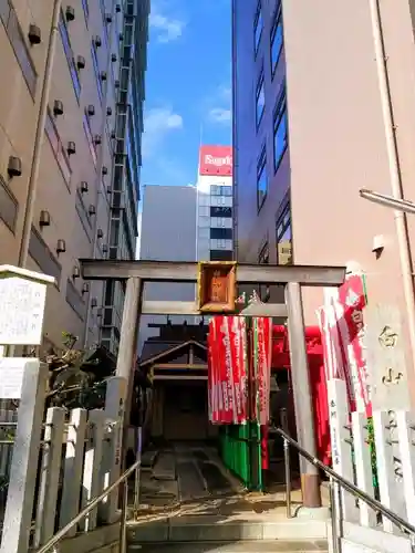 白山神社の鳥居