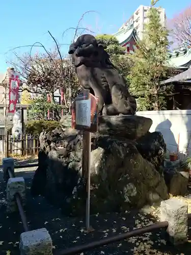 河原町稲荷神社の狛犬