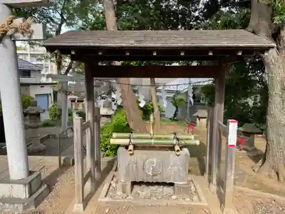 弦巻神社の手水舎