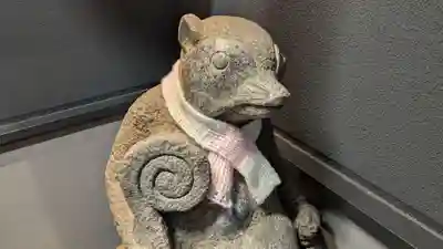 本陣狸大明神社の地蔵