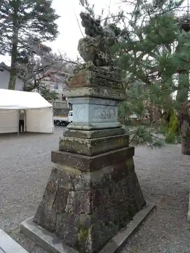 宇多須神社の狛犬