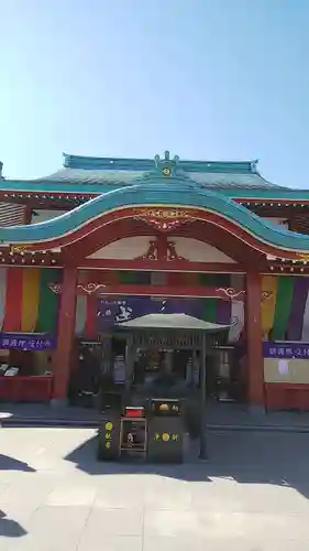 成田山横浜別院延命院の本殿・本堂