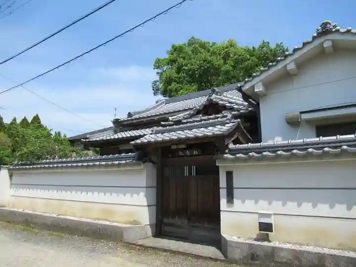 松葉庵の山門・神門