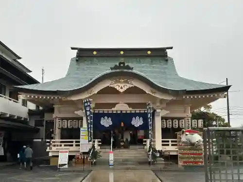 岡山神社の本殿・本堂