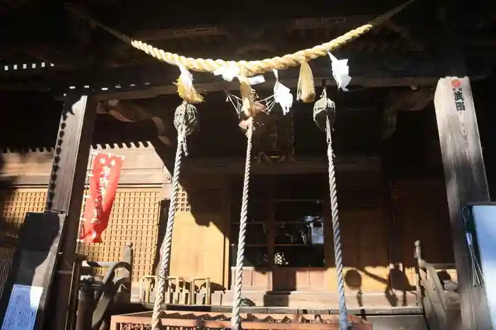 三春大神宮の本殿・本堂