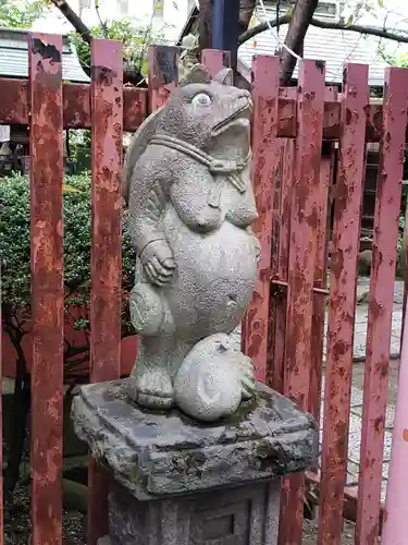 柳森神社の狛犬