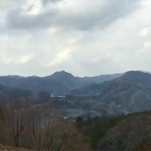 東金砂神社の景色