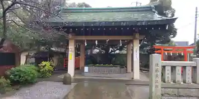 葛西神社の手水舎