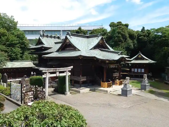 赤羽八幡神社の本殿・本堂