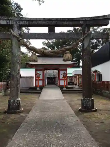 揖宿神社の鳥居