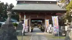 常陸第三宮　吉田神社の山門