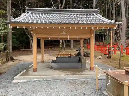 大原野神社の手水舎