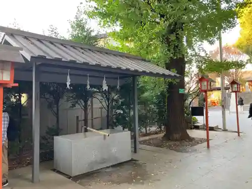 赤城神社の手水