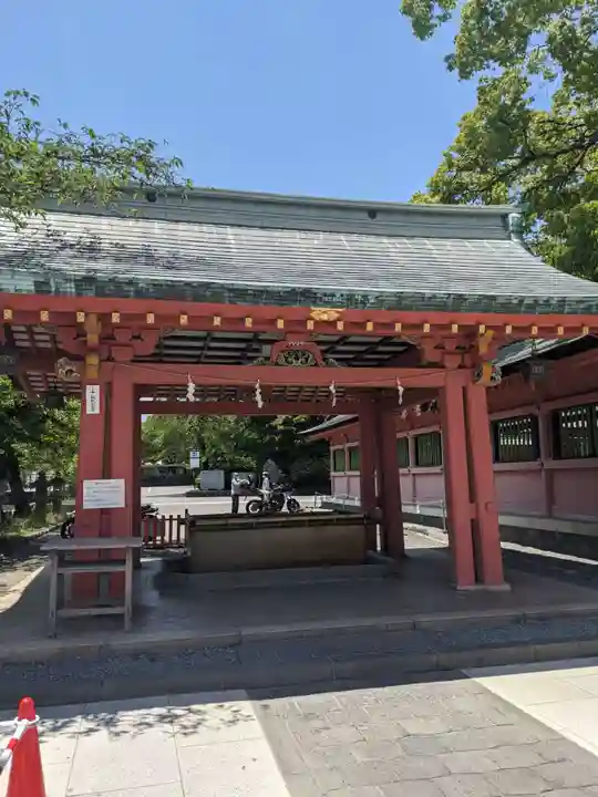 富士山本宮浅間大社の手水舎