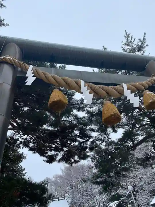 白石神社の鳥居