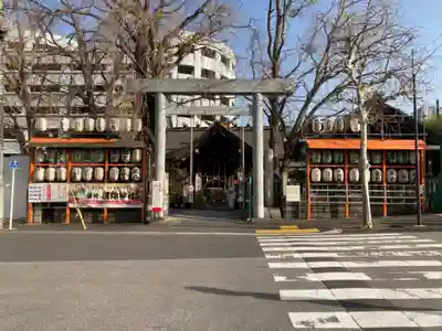 波除神社（波除稲荷神社）の鳥居