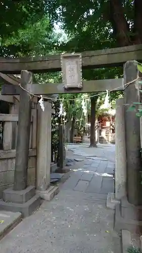 小野照崎神社の鳥居