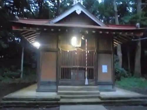 落合稲著社の本殿・本堂