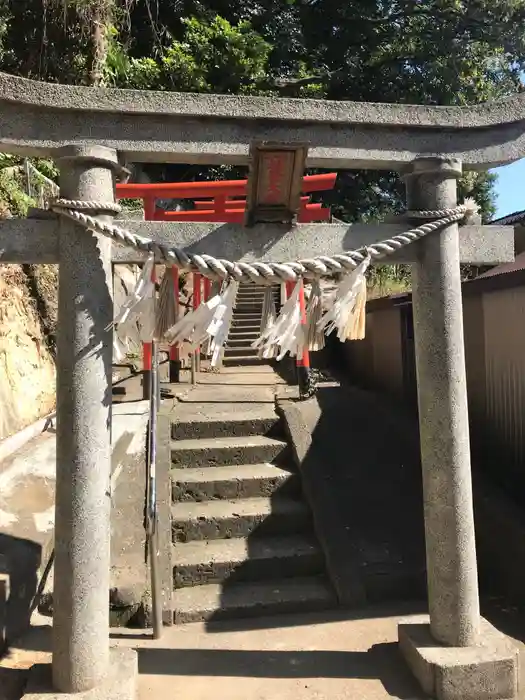 稲荷大神の鳥居