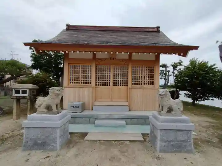 神明社・八劔社の本殿・本堂