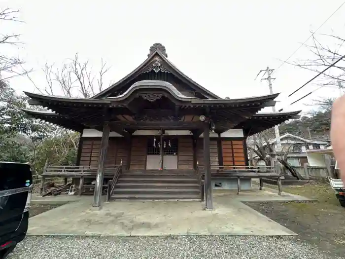 建神社の本殿