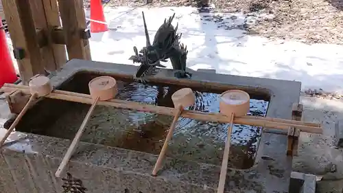 札幌諏訪神社の手水