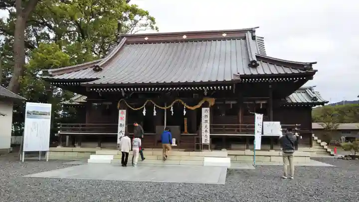 焼津神社の本殿・本堂