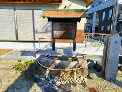 一目連神社（西鍋屋町）の手水舎
