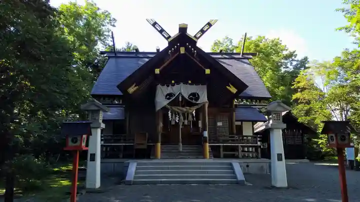 比布神社の本殿・本堂