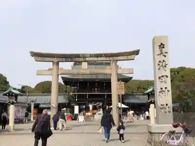 真清田神社の鳥居