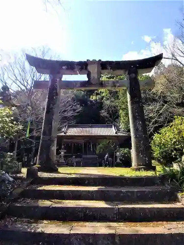 潮見神社の鳥居