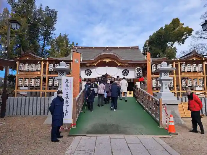 茨木神社の本殿