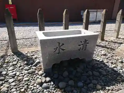 天王神社の手水舎