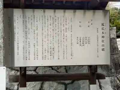 狐瓜木神社(広島県)