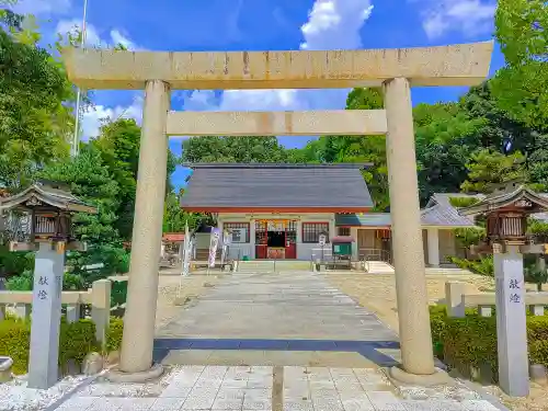 猪子石神明社（神月町）の鳥居